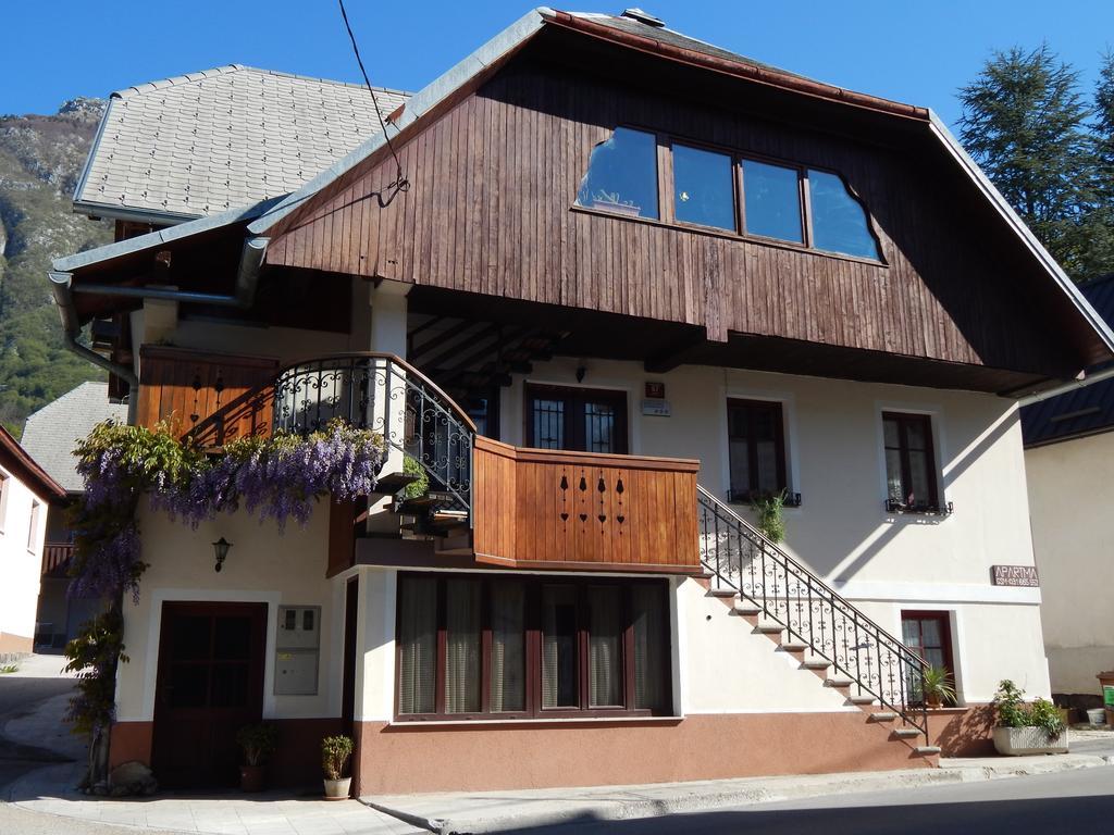 Apartma Boka Apartment โบเว็ก ภายนอก รูปภาพ